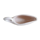 Pink ceramic fish saucière from Digoin, vintage