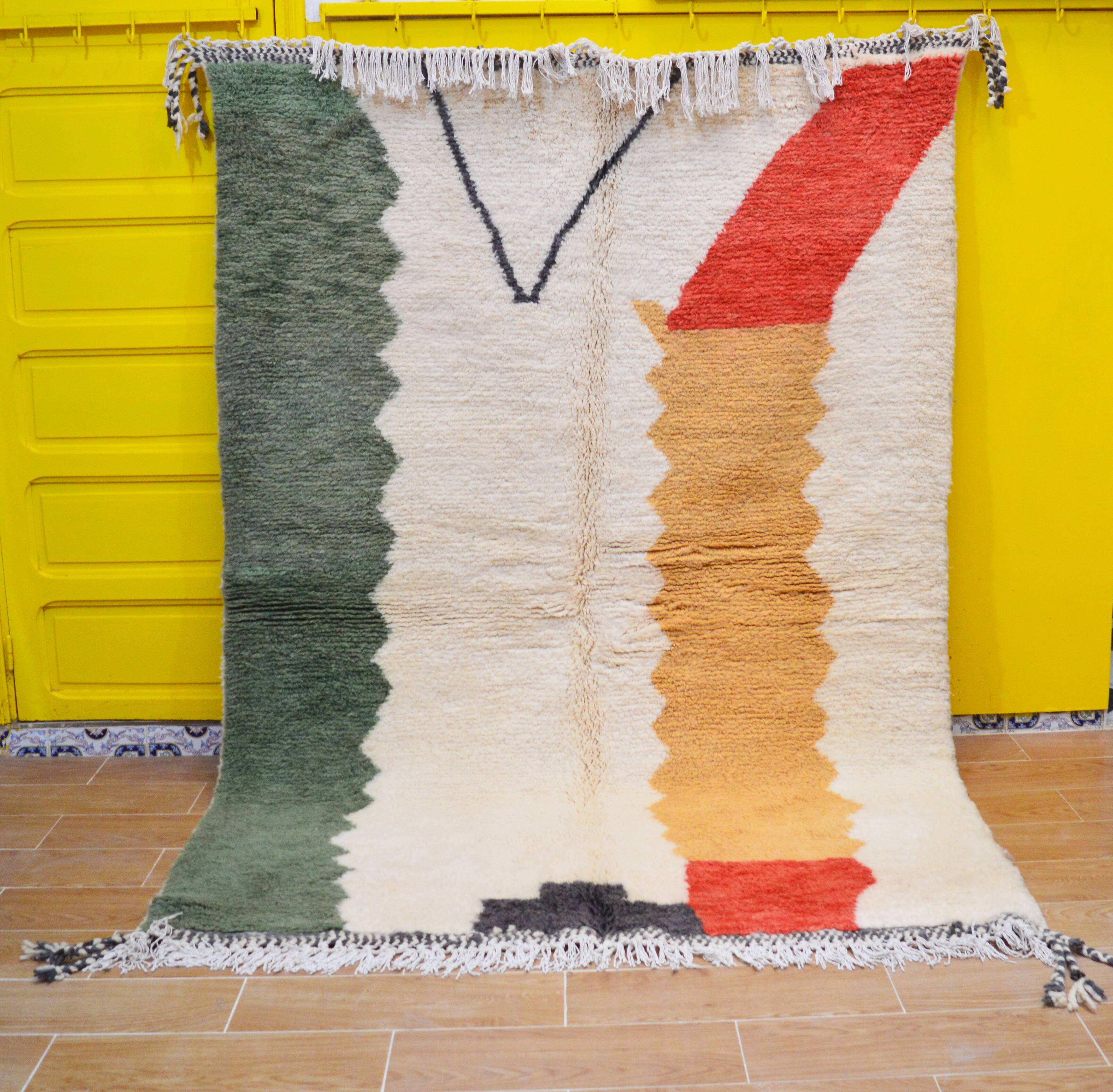 Tapis berbère abstrait 250 x 170 cm
