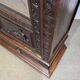 Breton library from the early 20th century in chestnut wood