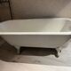 Cast iron lion's feet bathtub early 20th century