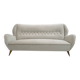 Attributed Gio Ponti Mid-Century Modern Velvet Sofa for ISA, 1950s
