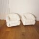 Paire de fauteuils Space Age d'Adriano Piazzesi, 1970