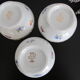 Ensemble de 3  bols en porcelaine