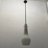 Bronze Opaline Glass Light Pendants Set of 2 1950’s