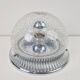 Vintage Ceiling Lamp in Chrome Glass from Hillebrand Lighting, 1960s