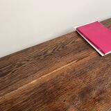 Large writing table from the 1940s in solid oak