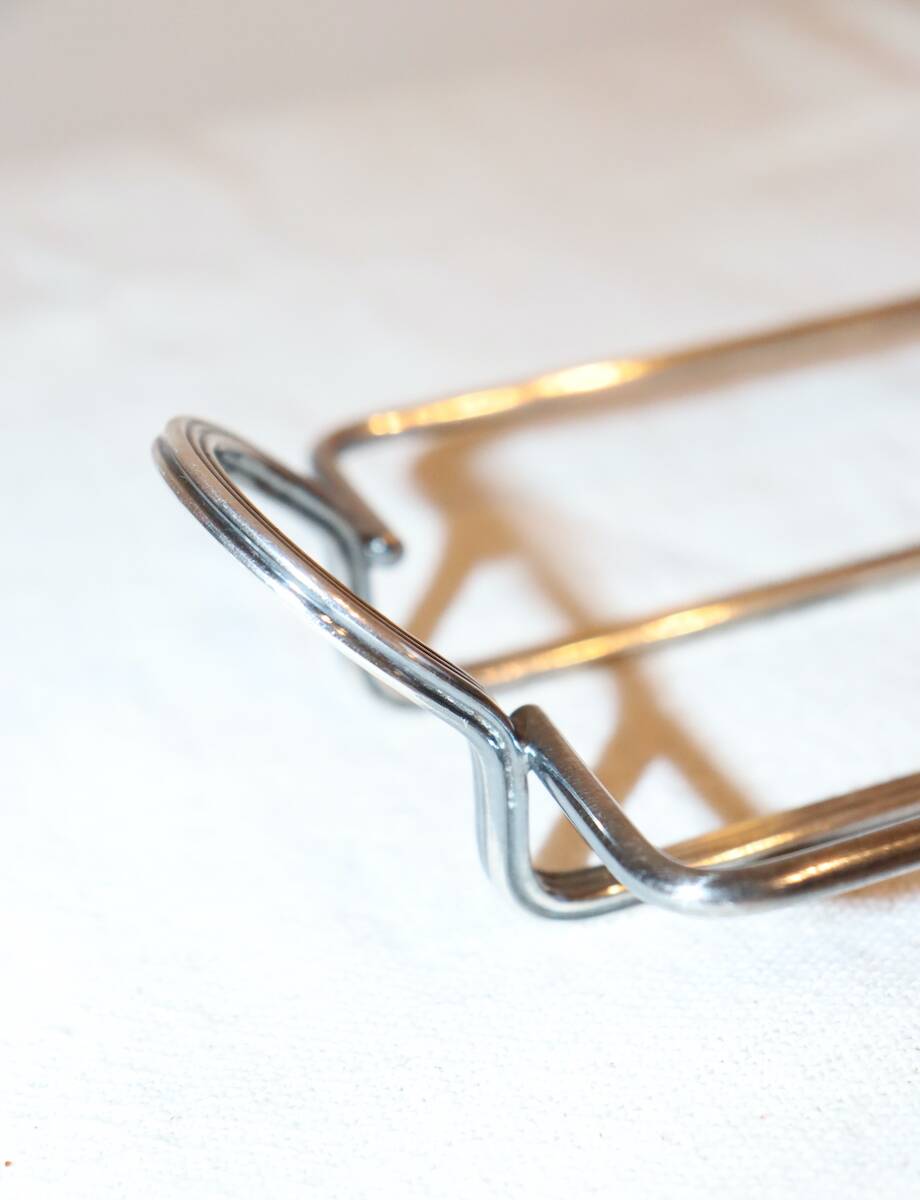 Glass and silver-plated metal butter dish