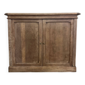 Buffet parisien en chêne brut