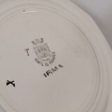 Set of dessert plates St Amans model IRMA