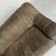 Vintage DS-44 de Sede leather sofa couch buffalo leather 70s