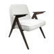 Fauteuil beige Bunny de Józef Chierowski, années 1970