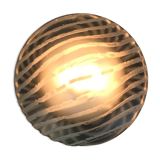 Peill & Putzler glass wall or ceiling light 1965