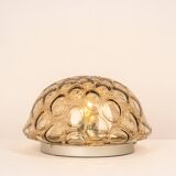 Wall/Ceiling Light in Smoked Glass, Sputnik, Germany