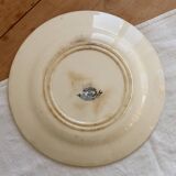 Antique Gien plate "Views of the East" – Ironstone