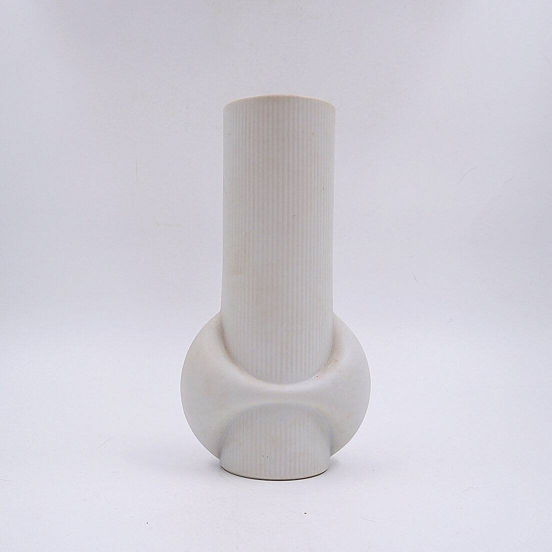 Vintage Op Art relief vase by Eschenbach, 1960s