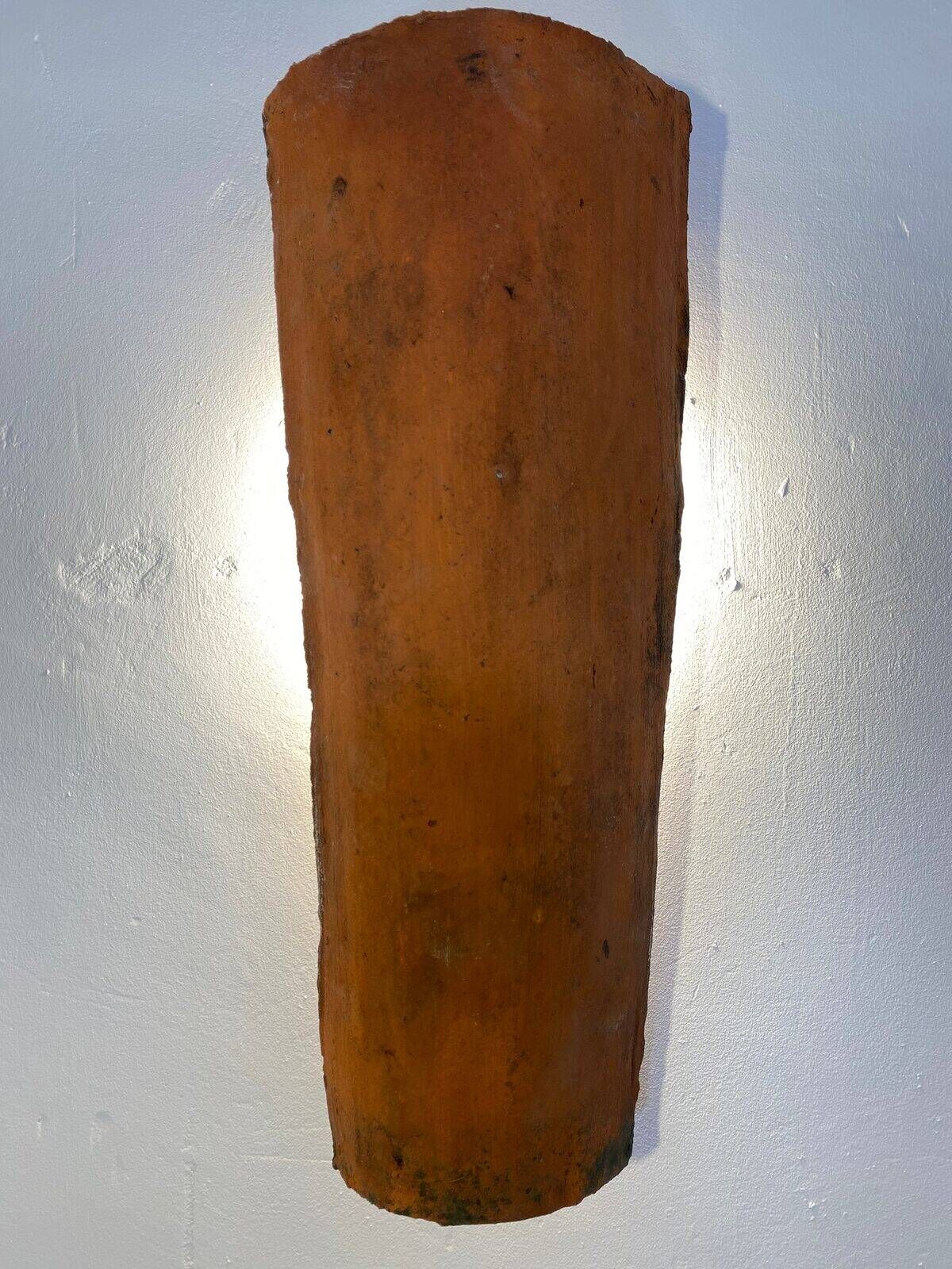 Wall light in antique canal tile, Studio B3KM