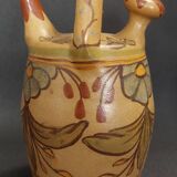 Ceramic carafe chevrette Portugal Olaria de Almancil Algarve pottery