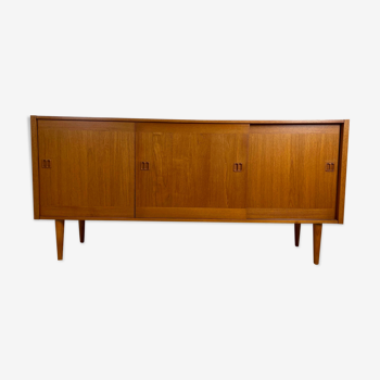 Enfilade scandinave vintage en teck signée Clausen & Son, années 60