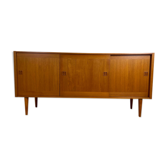 Enfilade scandinave vintage en teck signée Clausen & Son, années 60