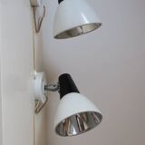 2 Philips wall sconces, 1960s-70s