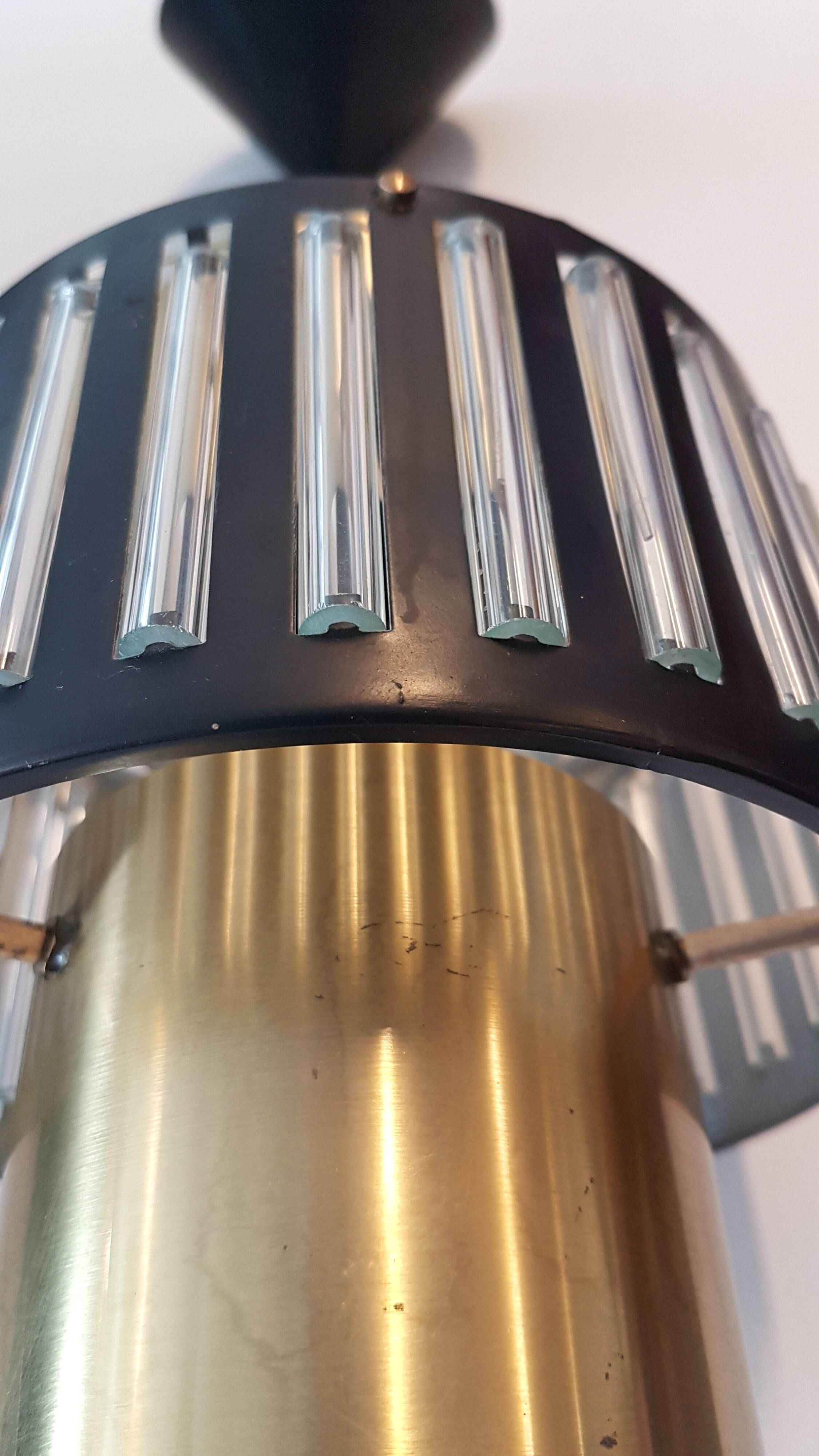 Set of 2 Vintage Pendants or hanging lamps by Schmahl & Schulz GmbH und Co. KG Metallwarenfabrik - P