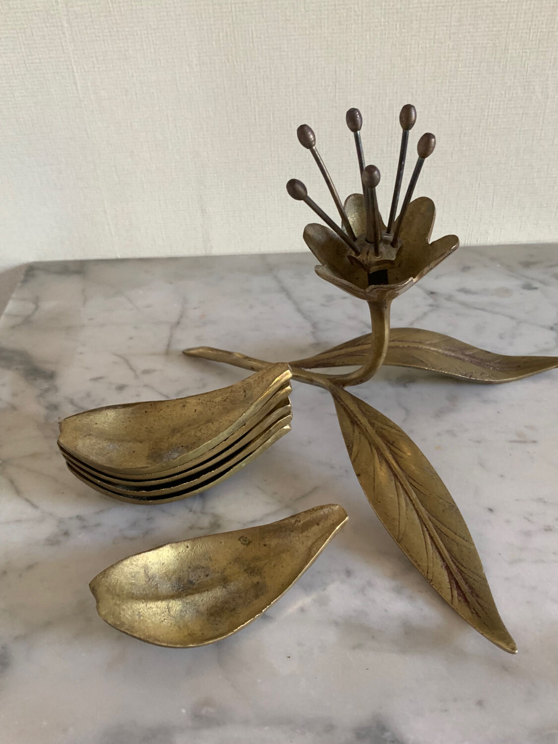 Brass ashtray