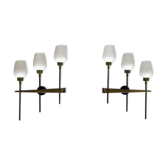 2 Arlus Wall Lamps 1960