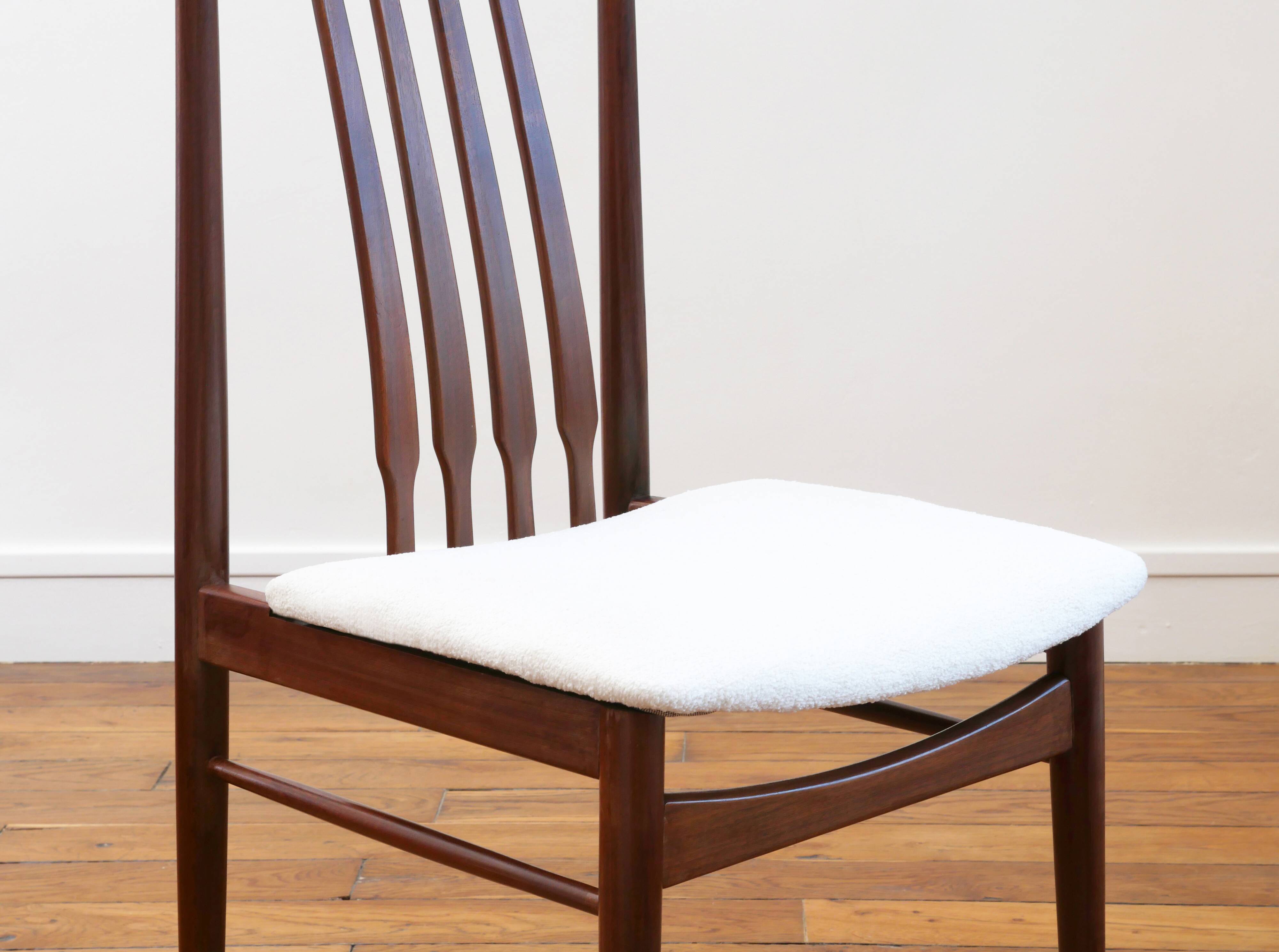 Chaise scandinave en teck