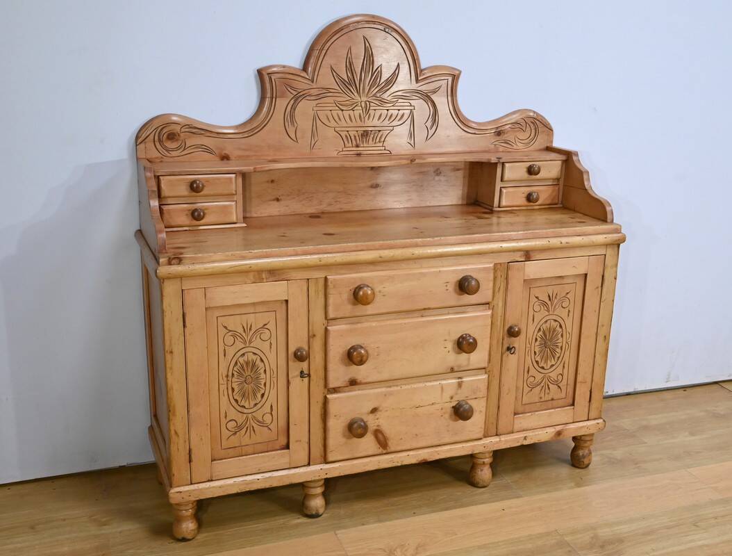 Pine Sideboard, Wales - 1920s