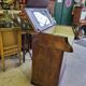 dressing table 4 drawers marble top in mahogany from the 19th century