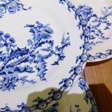 4 flat plates Gien Chardons (4)