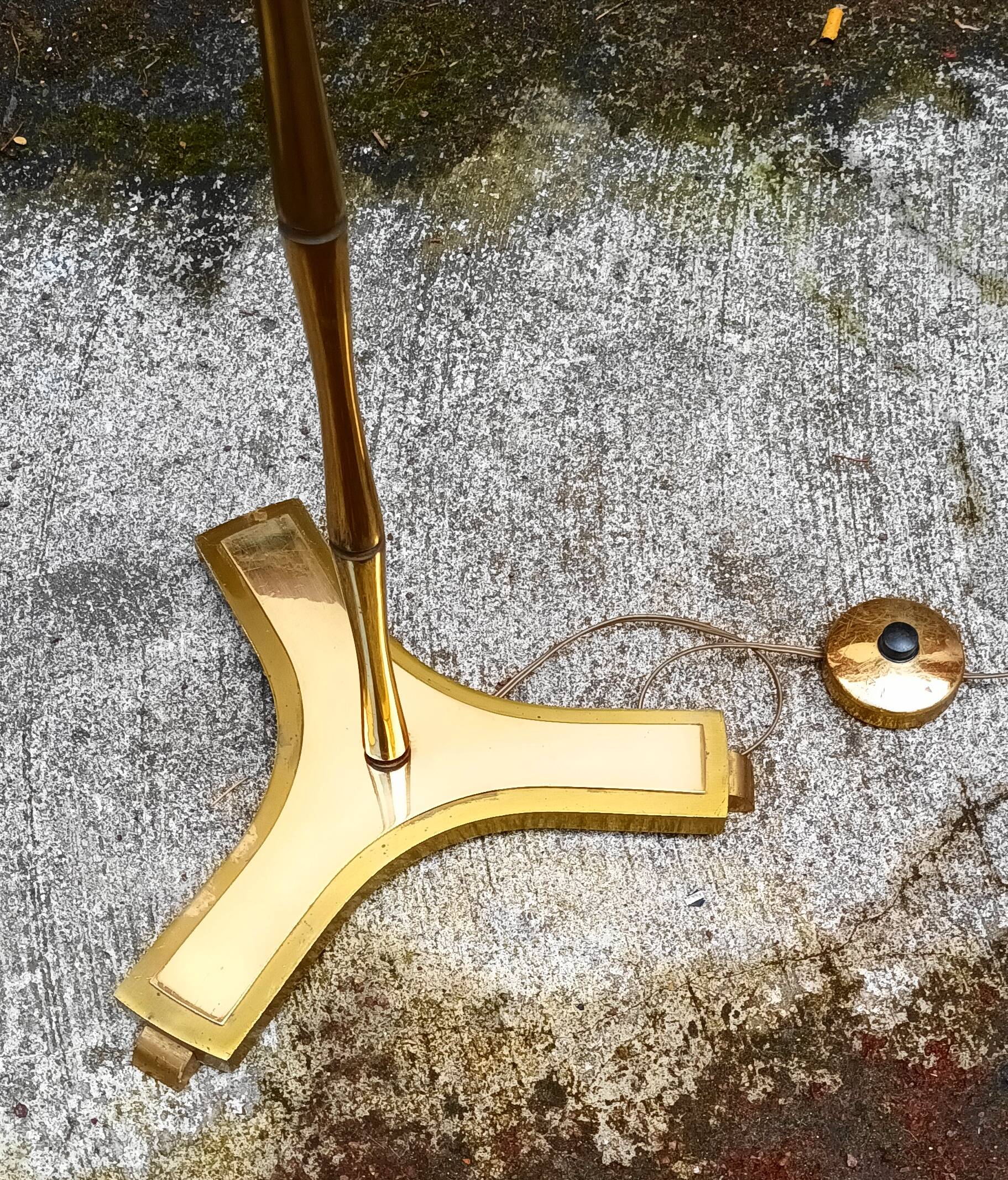 Lampadaire bambou des années 60