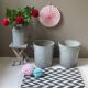 Bassine vintage en zinc