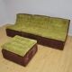 Corduroy modular sofa from DUX, 1970s
