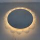 Vintage Lucite wall mirror with backlight , 1970’s , Germany