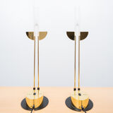 Postmodern table lamps italy 1980s