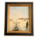 Oil Painting Canvas Solar Table After Salvador Dali Mid Century