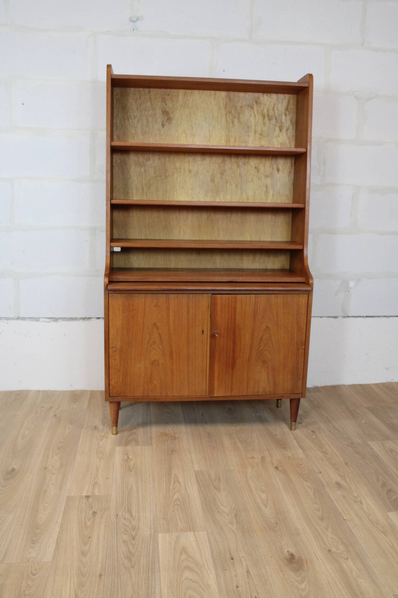 Teak bookcase, 1960 Denmark
