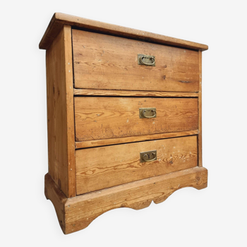 Antique pine chest of drawers 75x75 cm
