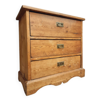 Antique pine chest of drawers 75x75 cm