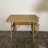 Vintage rattan desk