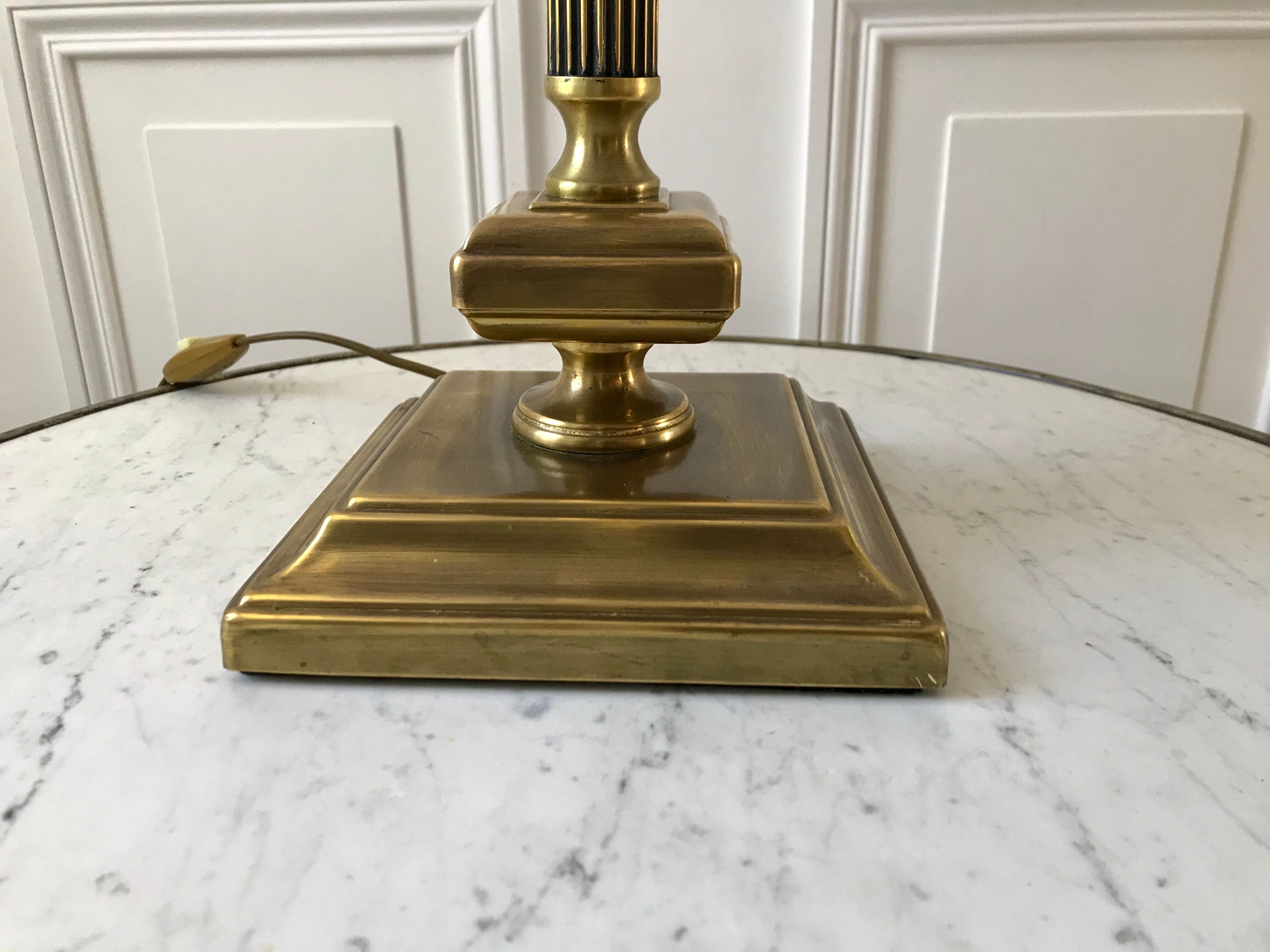 Art Deco brass lamp 30s