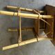 Bamboo and rattan side table with magazine rack – Years