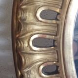 Louis XV style gilded carved wooden mirror