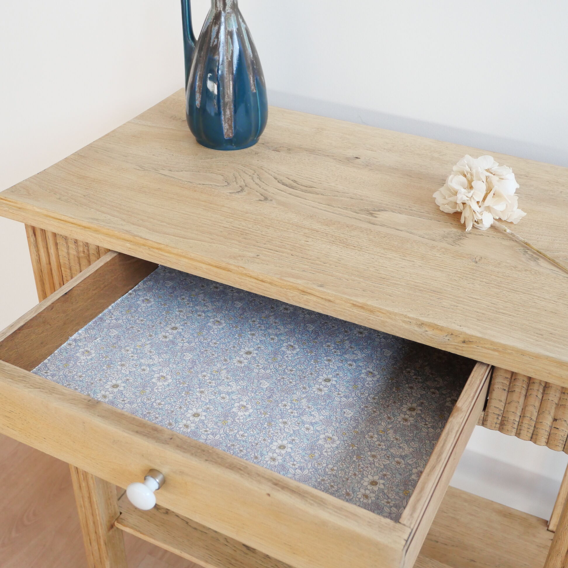 Old oak console