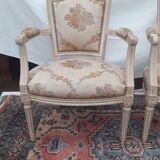 Lot of Louis XVI style armchairs