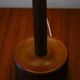 1950s/60s Danish teak turned table lamp