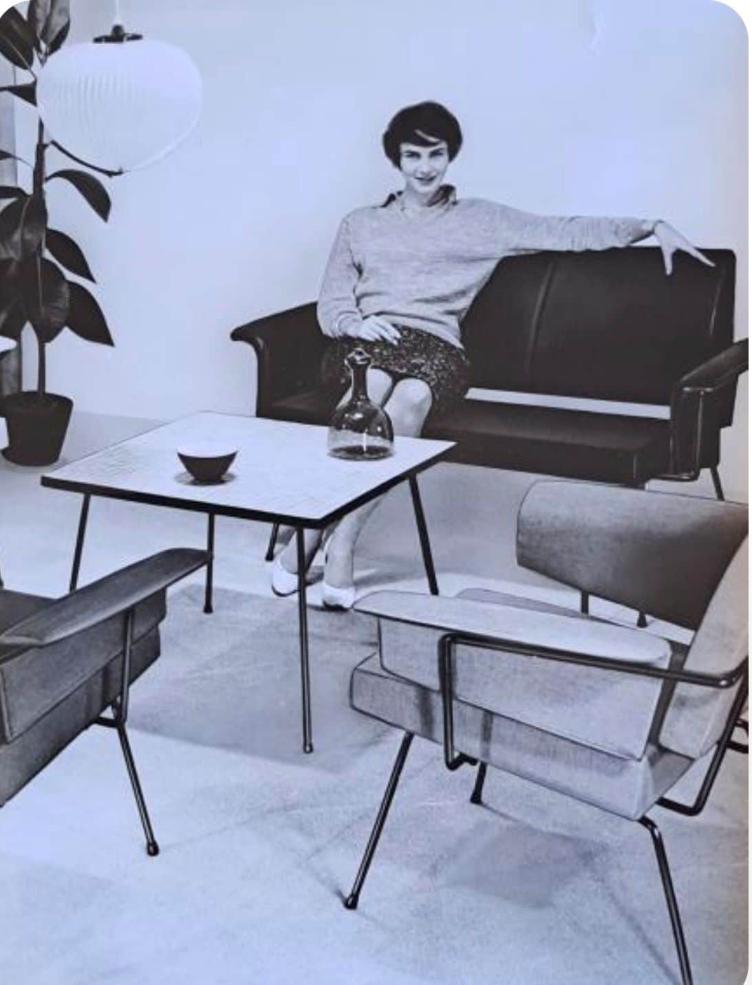 Coffee or side table by Rudolf Wolf for Elsrijk, The Netherlands, 50s-60s