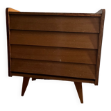 Commode vintage pied compas