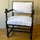 Louis XIII style arm chair